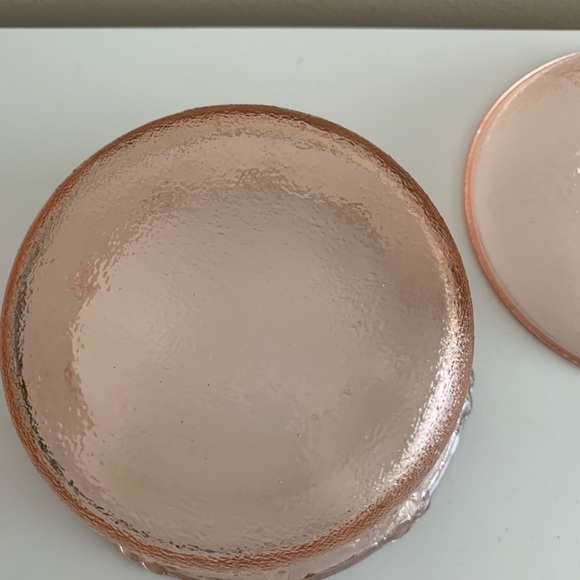 Vintage Pink Glass Candy Dish - Picture 7 of 7